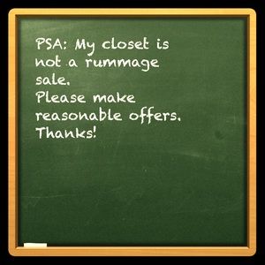 Don’t be offensive.